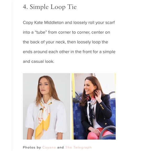 WAYS TO WEAR A SCARF - Picture 5 of 8